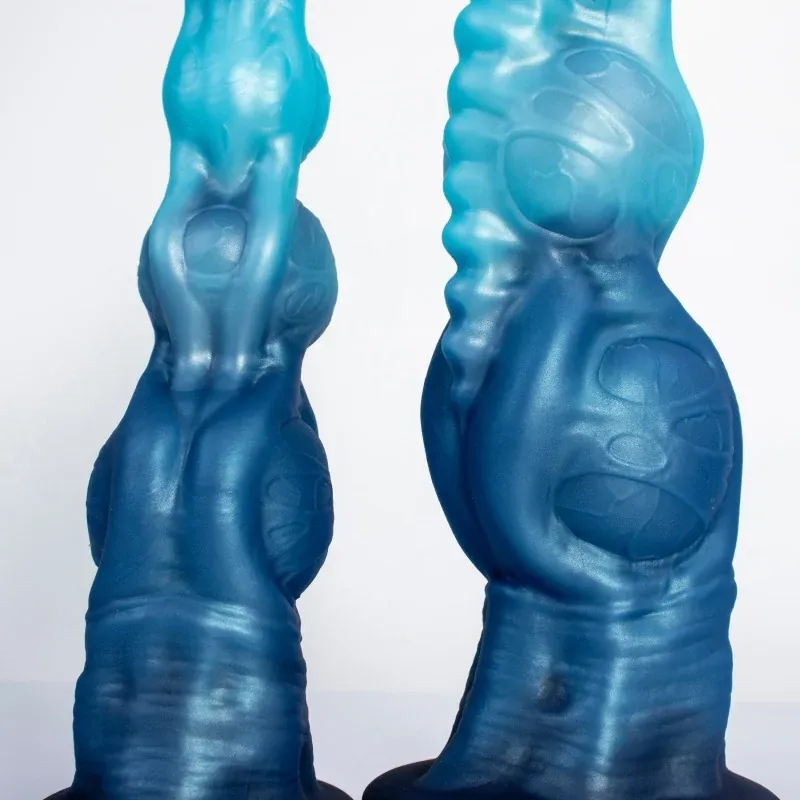 XXL fantasy dildo Alien Azur, foto 4