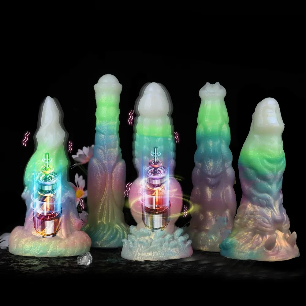 XXL fantasy dildo Aurora Glow Vibe