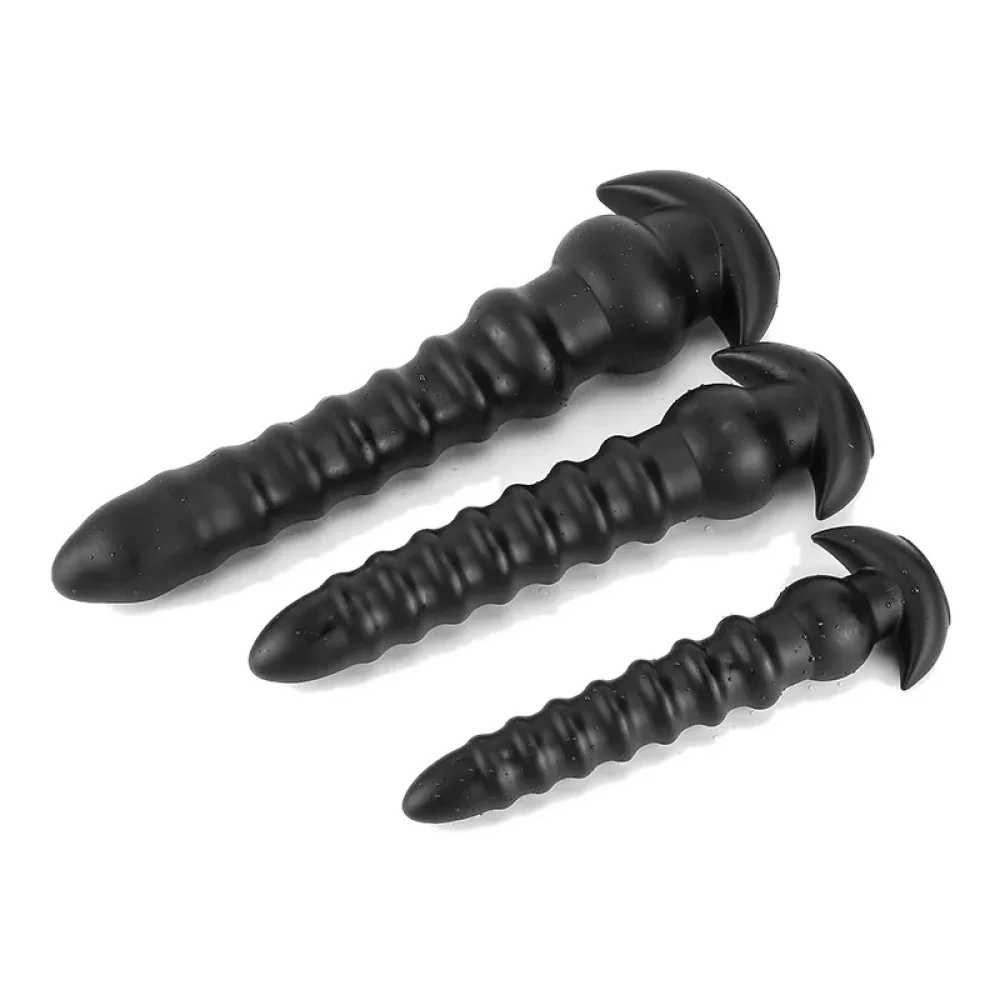 XXL buttplug Collection Or & Noir, Model 8