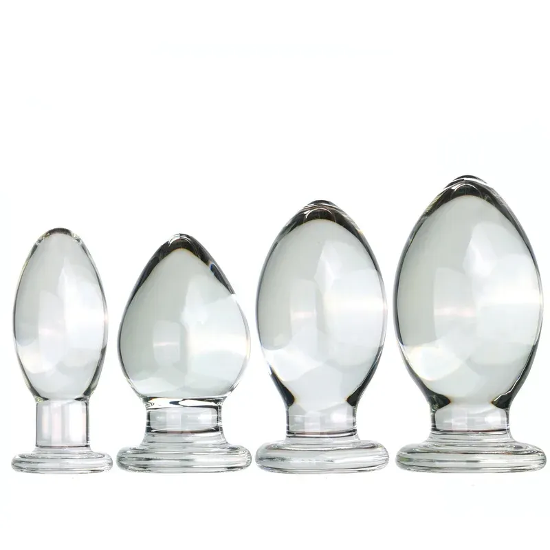 Glazen buttplug Cristal Œuf, glas