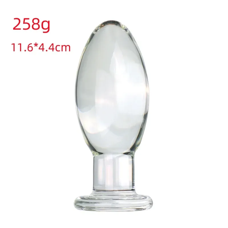 Glazen buttplug Cristal Œuf, foto 3