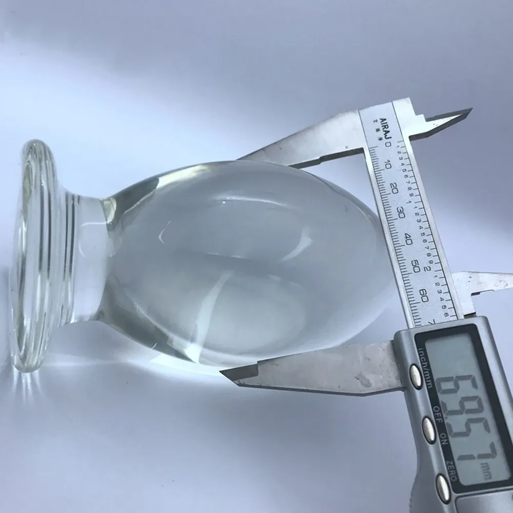 Glazen buttplug Cristal Ovale XXL, foto 6