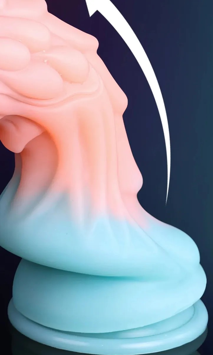XXL draken dildo Draak Pastel, foto 4