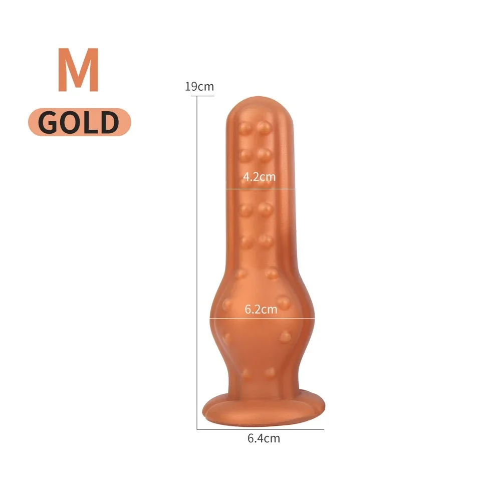 XXL draken dildo Dragon Scale, Goud · M