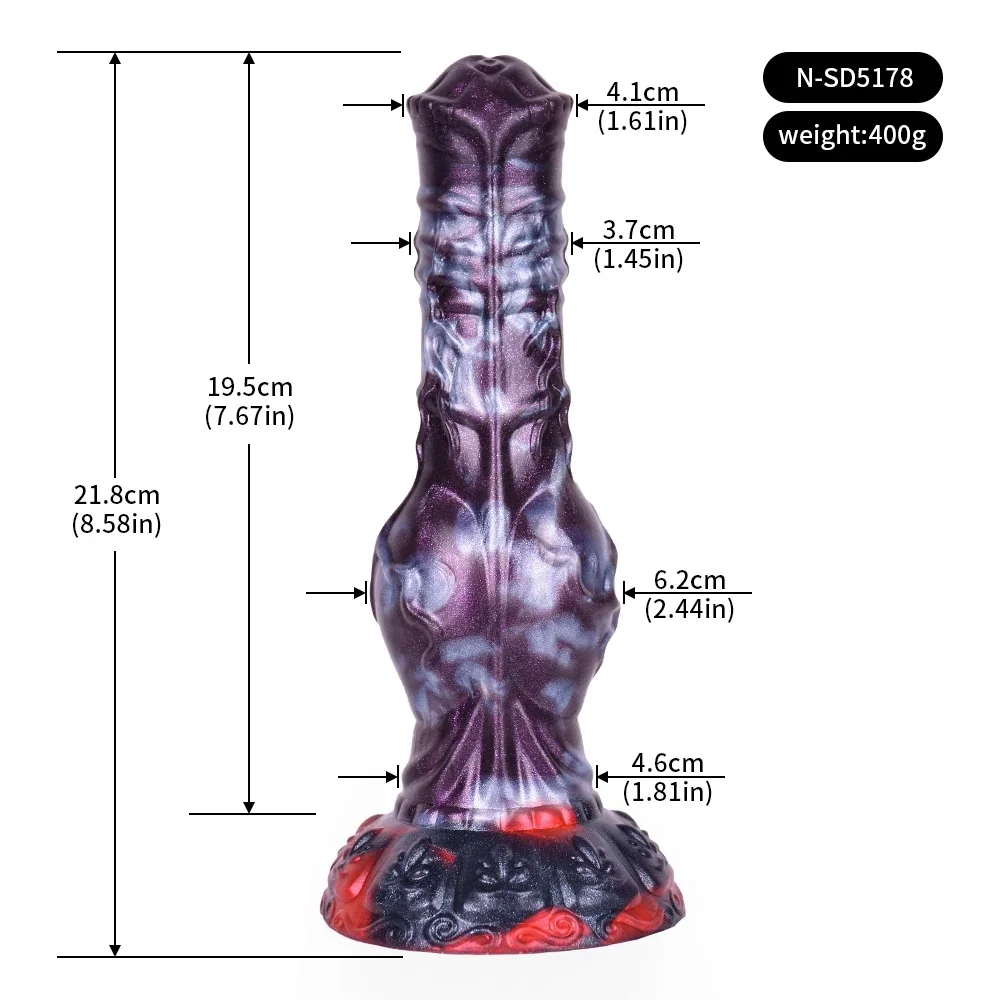 XXL paardendildo Equus Nuit, Model 5178 kleur SD