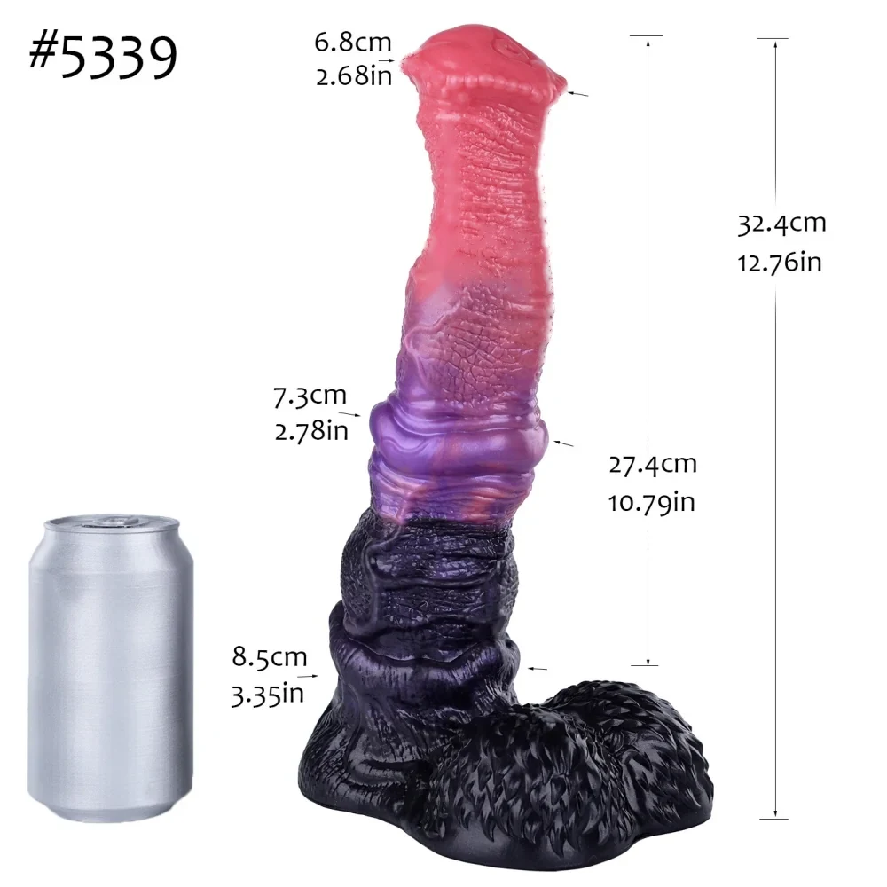XXL paardendildo Equus Nuit, Model 5339