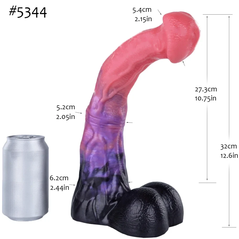 XXL paardendildo Equus Nuit, Model 5344