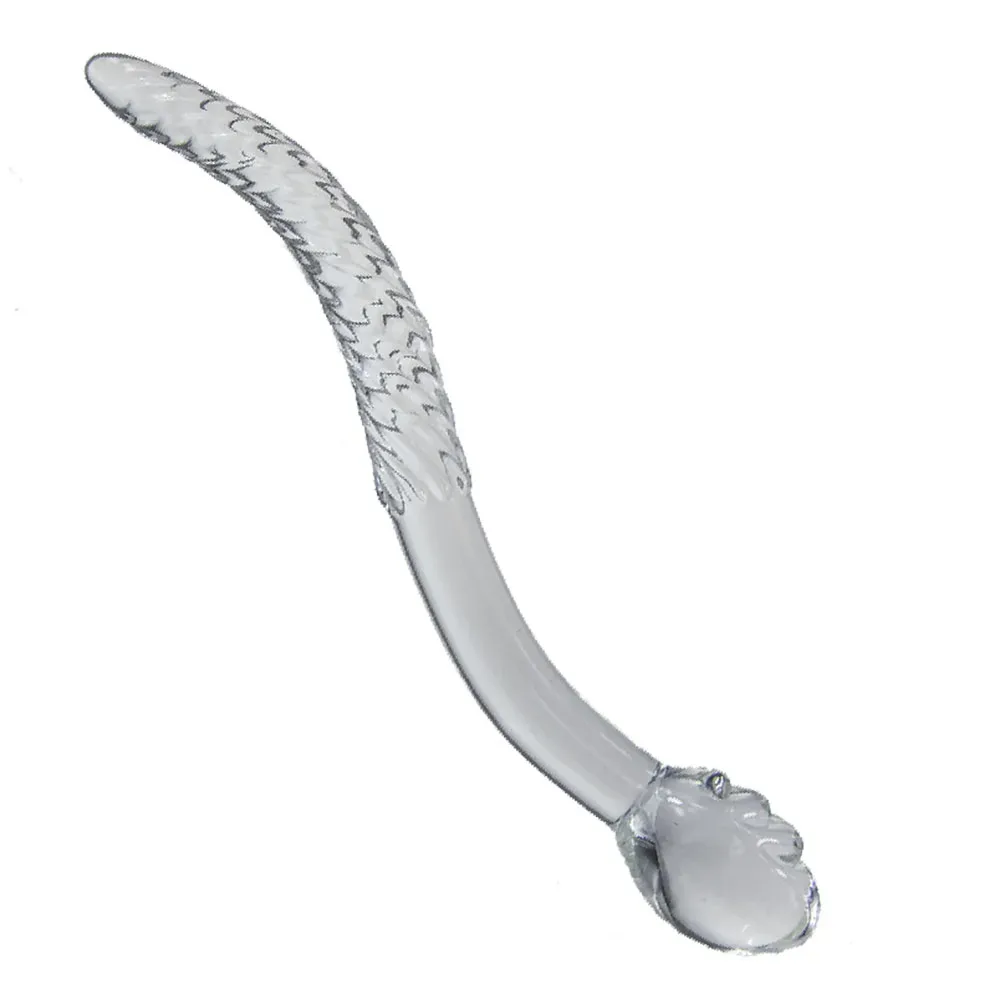 Glazen dildo Kralen 27 cm, foto 4
