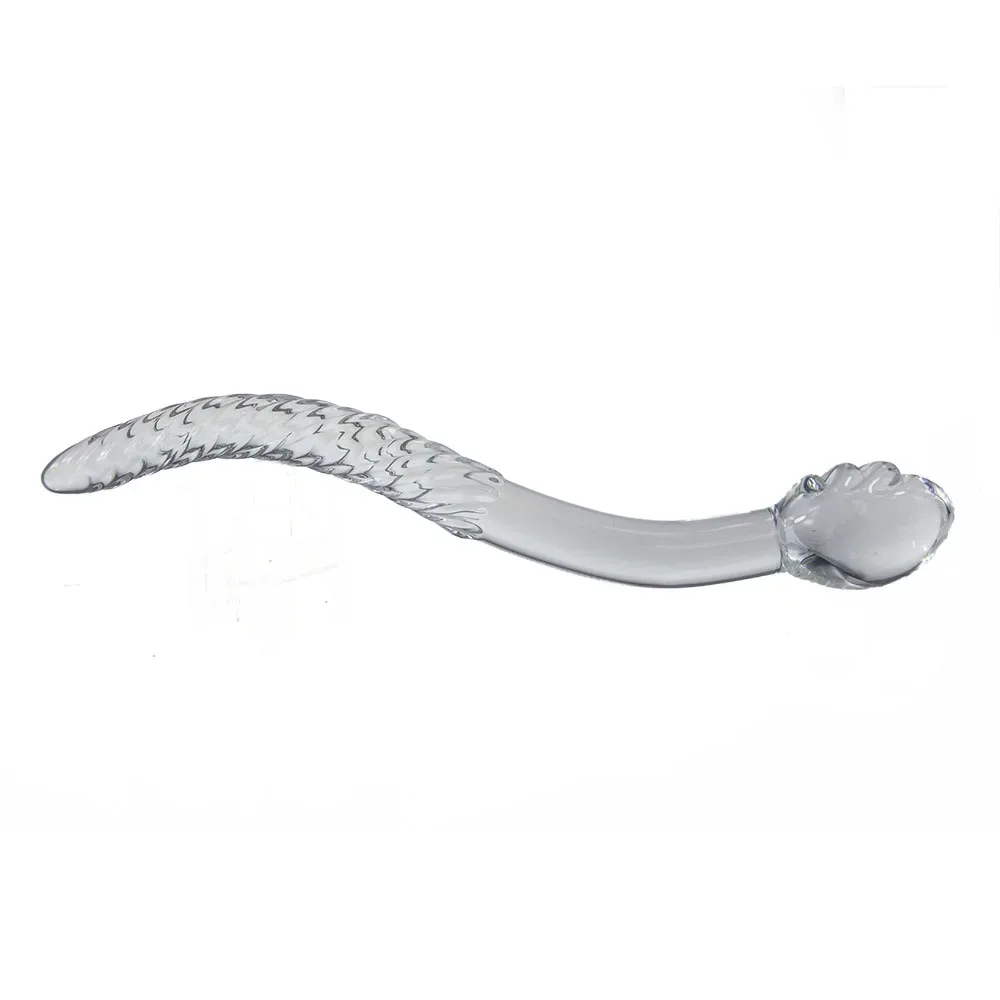 Glazen dildo Kralen 27 cm, foto 6