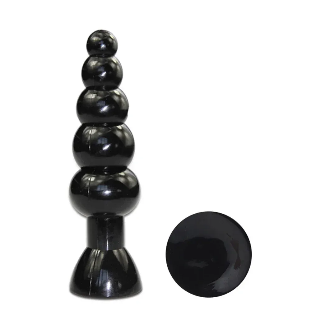 XXL buttplug Kralenplug Classic (dubbel), foto 3