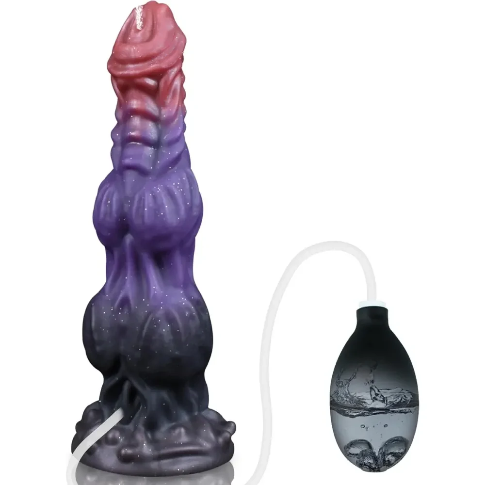 XXL fantasy dildo Monster Knoop Violet, foto 2