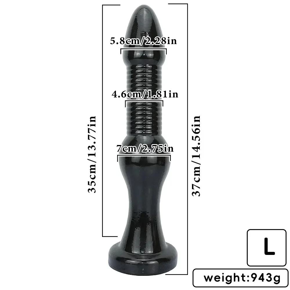 XXL buttplug Noir Collection II, Variant B · L