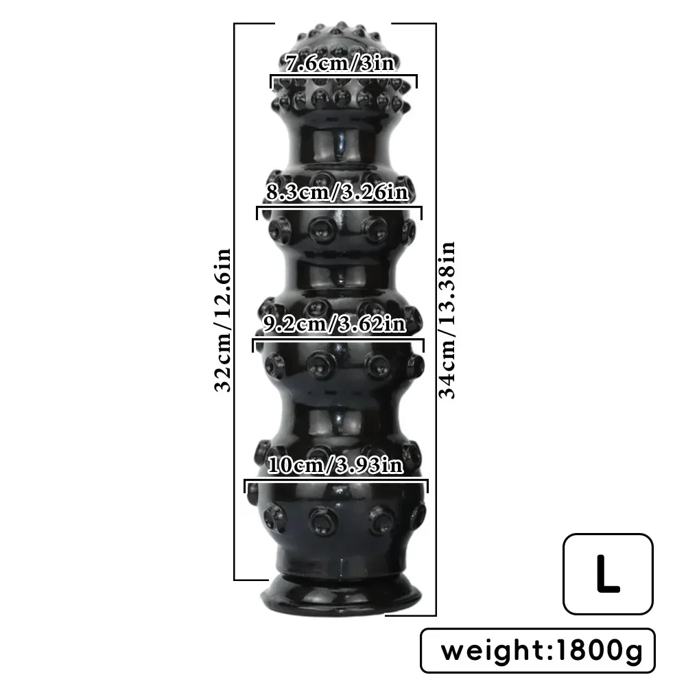 XXL buttplug Noir Collection II, Variant C · L