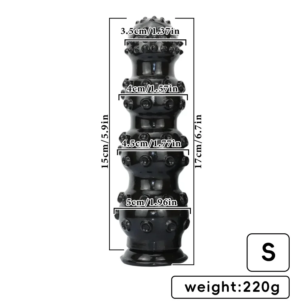 XXL buttplug Noir Collection II, Variant C · S