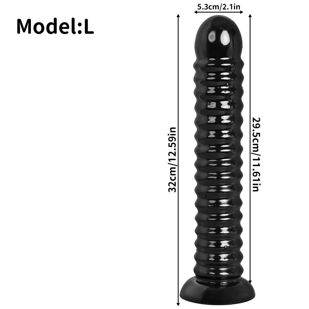 XXL buttplug Noir Perle Toren, Model A087B · L