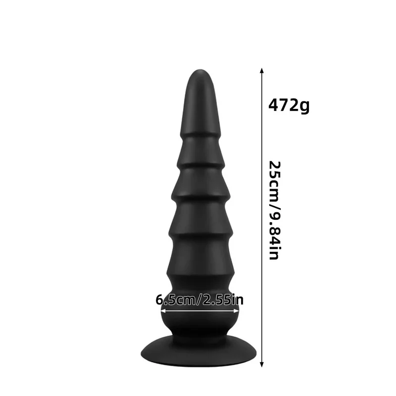 XXL buttplug Pyramide Plug, foto 3
