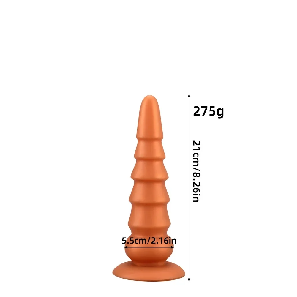 XXL buttplug Pyramide Plug, Kleur 5 · S