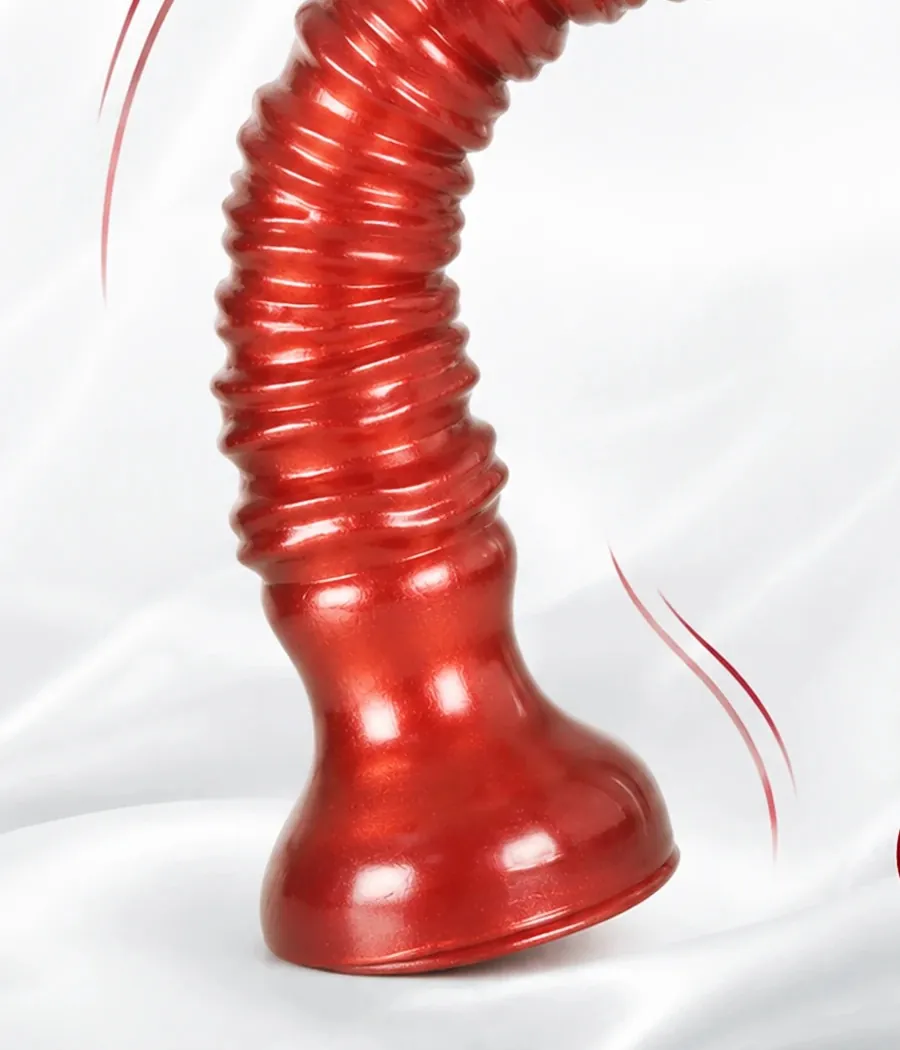 XXL buttplug Spiraal Rouge, foto 5