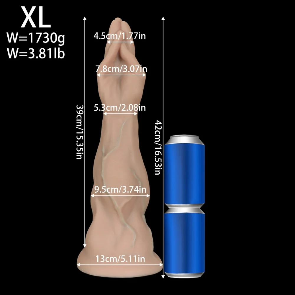 XXL fisting Vuist & Onderarm, Kwaliteit A · XL